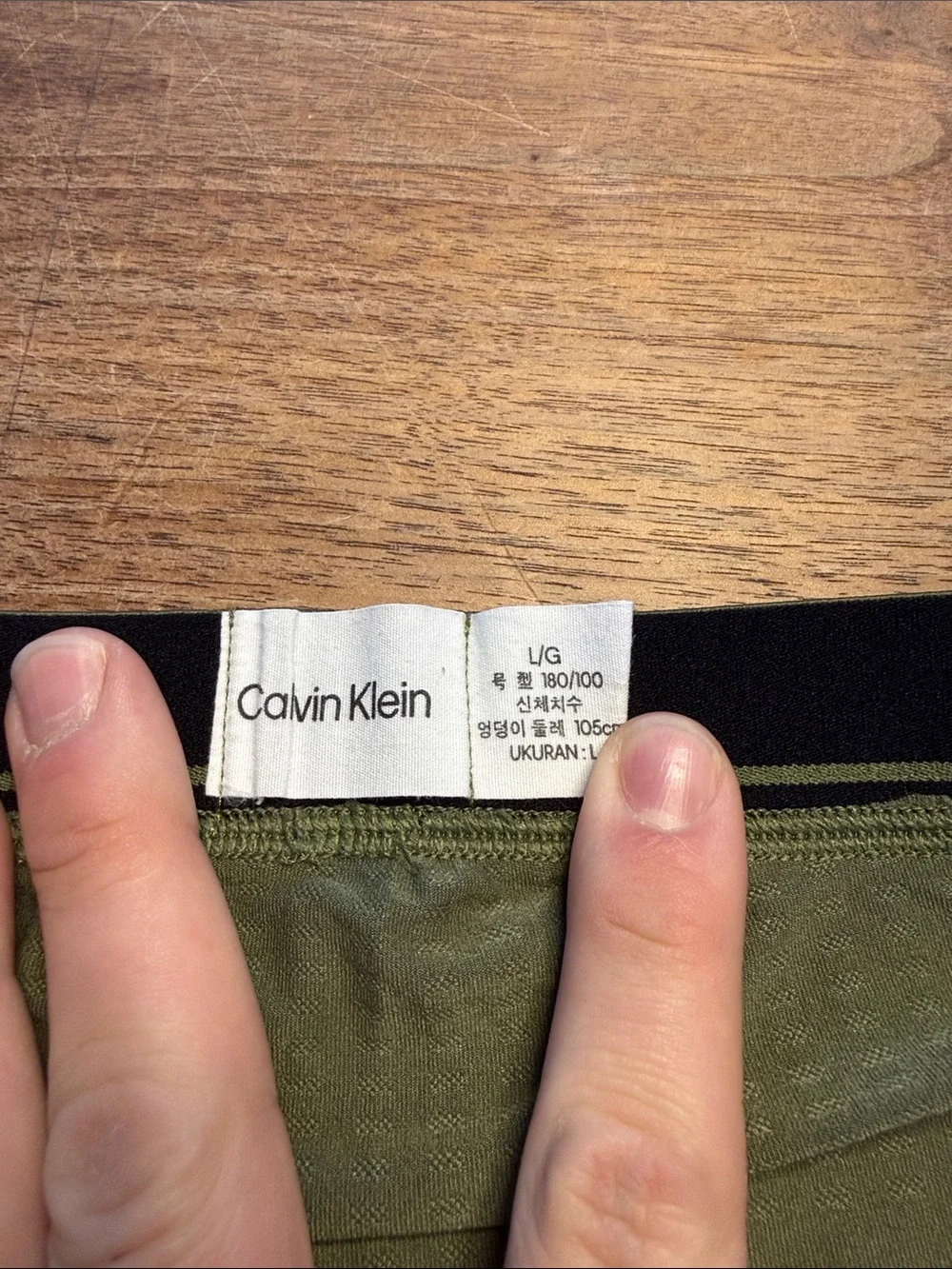 CALVIN KLEIN Boxer Briefs - L